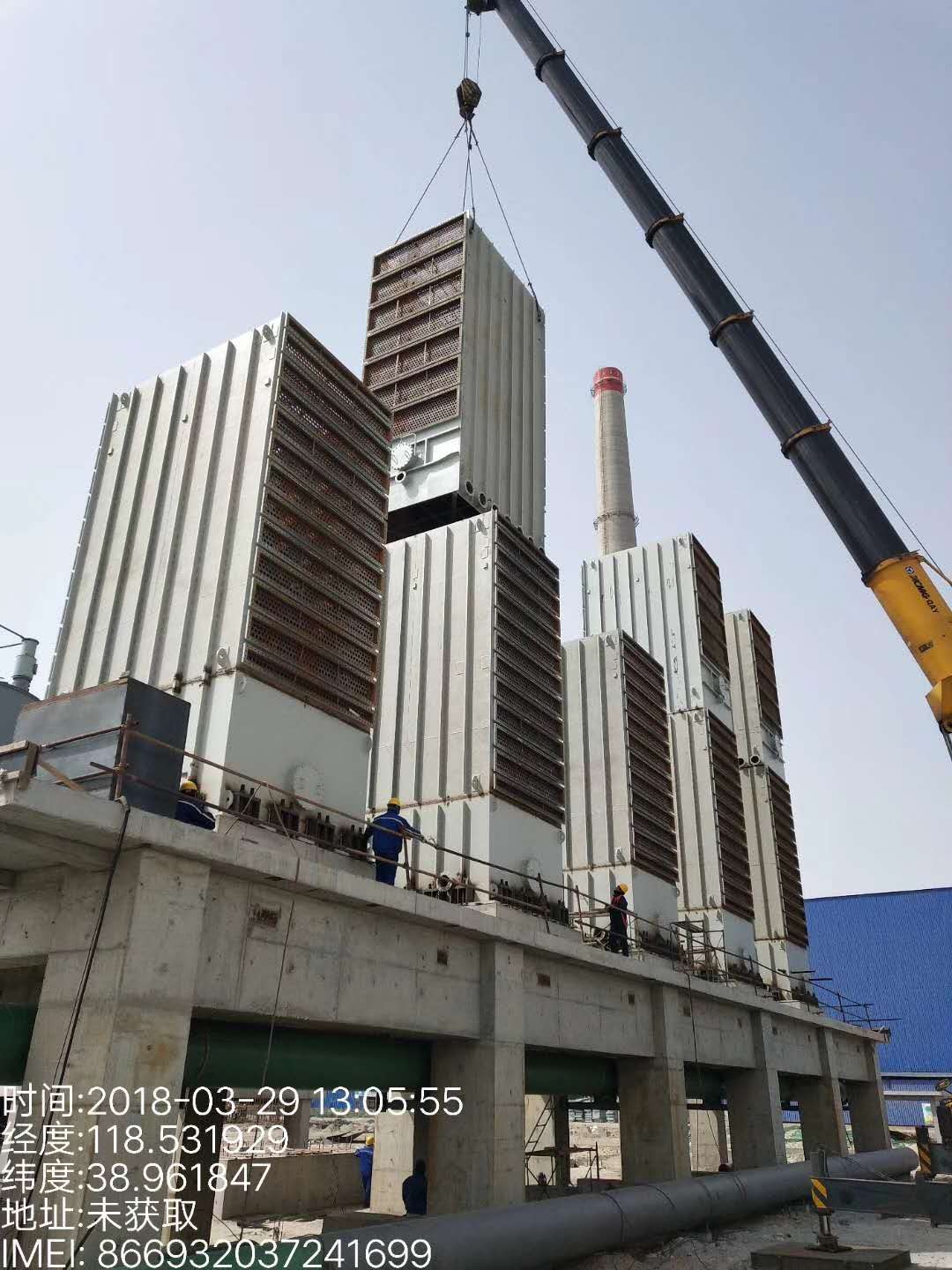 沙鋼集團(tuán)初冷器換管